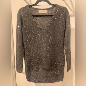 Zara Knit Sequined sweater - for parties and sparkle